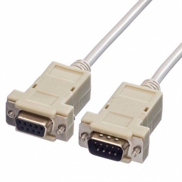 Cablu de conectare , Assmann , RS232 , DSUB9 tata (plug) DSUB9 mama (jack) , 10m