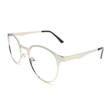 Rame ochelari ,rotund, unisex, Metallic rain silver Rame ochelari ,rotund, unisex, Metallic rain silver