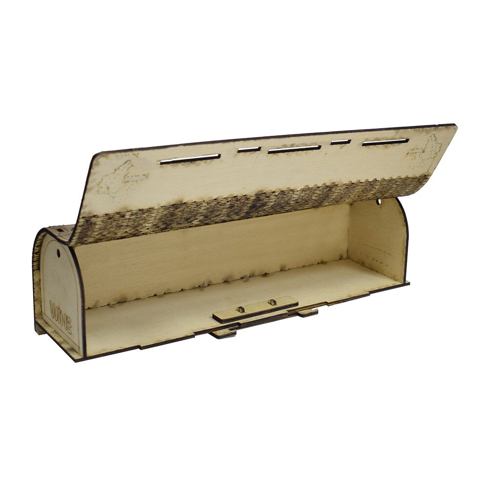 Cutie pentru Vin din Lemn Natur