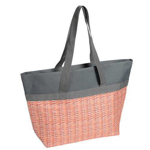 Geanta frigorifica Weser Basket, aspect rachita, 16 L, 35 x 34 x 13 cm