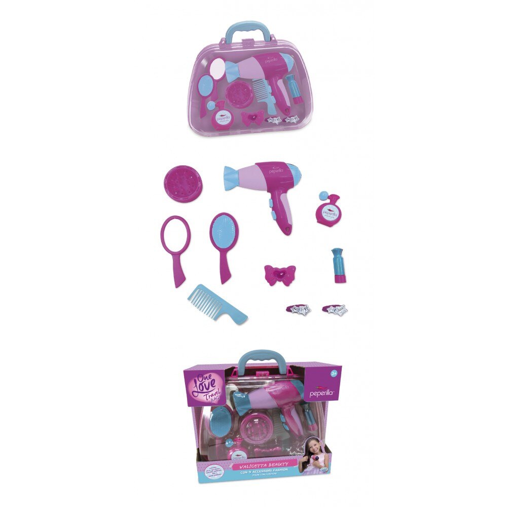 Set geanta beauty de voiaj cu accesorii fashion Peperilla