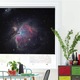 Rolete Art Shade Multicolore tip Jaluzele cu Rulou si sistem inclus Peisaje Poza din spatiu Decoratiuni, Latime 55 cm x Inaltime 190 cm