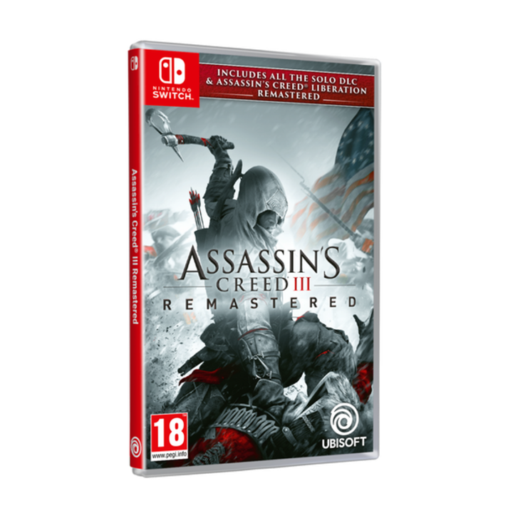 Assassins Creed 3 & Assasins Creed Liberation Remaster játék Nintendo Switchre