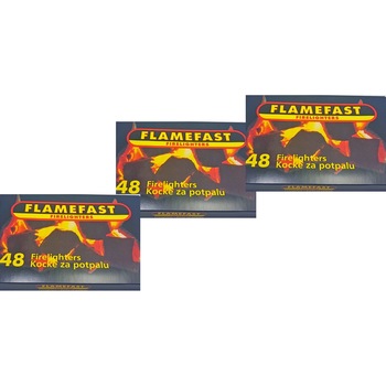 Pachet promo - Set 3 cutii pastile aprins focul Flamefast 3x48 buc Pachet promo - Set 3 cutii pastile aprins focul Flamefast 3x48 buc
