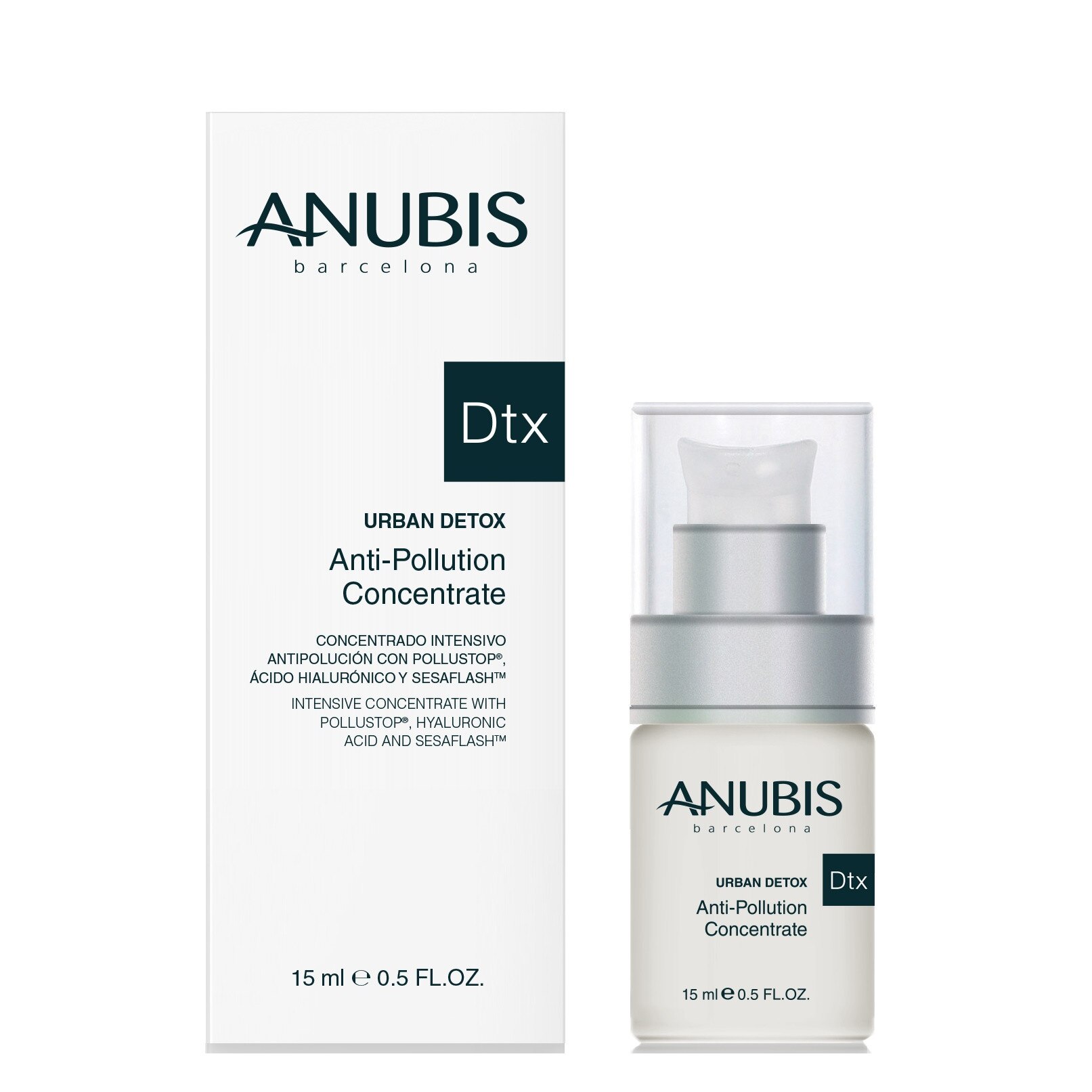 Concentrat intensiv AntiPoluare - Anubis Urban Detox AntiPollution Concentrate 15 ml