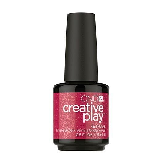 Lac unghii semipermanent CND Creative Play Gel Revelry Red #486 15 ml