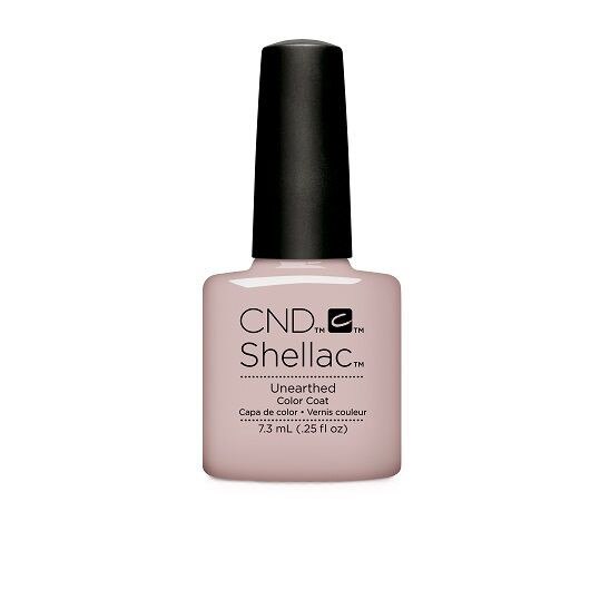 Lac unghii semipermanent CND Shellac Unarthed Nude Collection 7.3ml