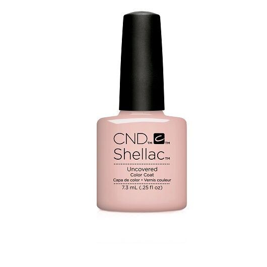 Lac unghii semipermanent CND Shellac Uncovered Nude Collection 7.3ml