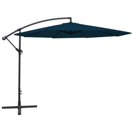 Umbrela De Gradina Hexagonala Vidaxl Tesatura 3 5 M Albastru Emag Ro