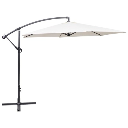 Umbrela De Gradina Hexagonala Vidaxl Tesatura 3 M Alb Emag Ro