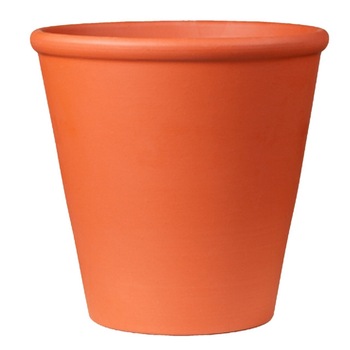 Ghiveci din lut pentru flori rosu 10 cm Ghiveci din lut pentru flori rosu 10 cm