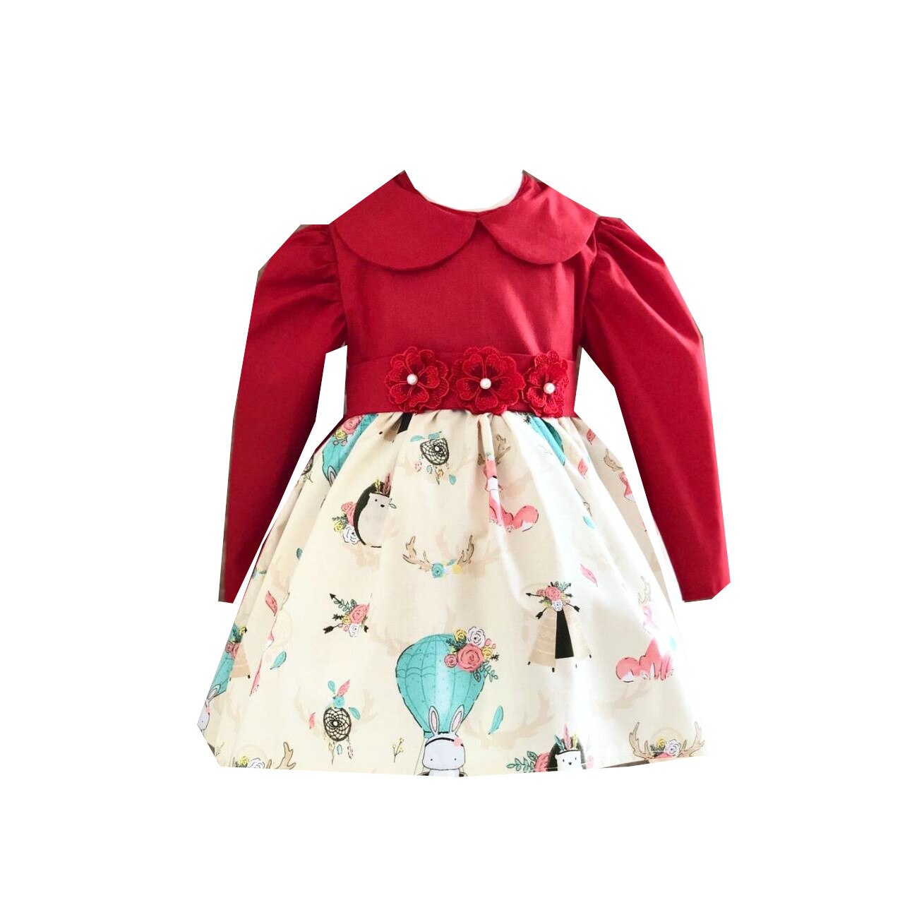 Rochie fetita, Bella, Model Sebella, Multicolor