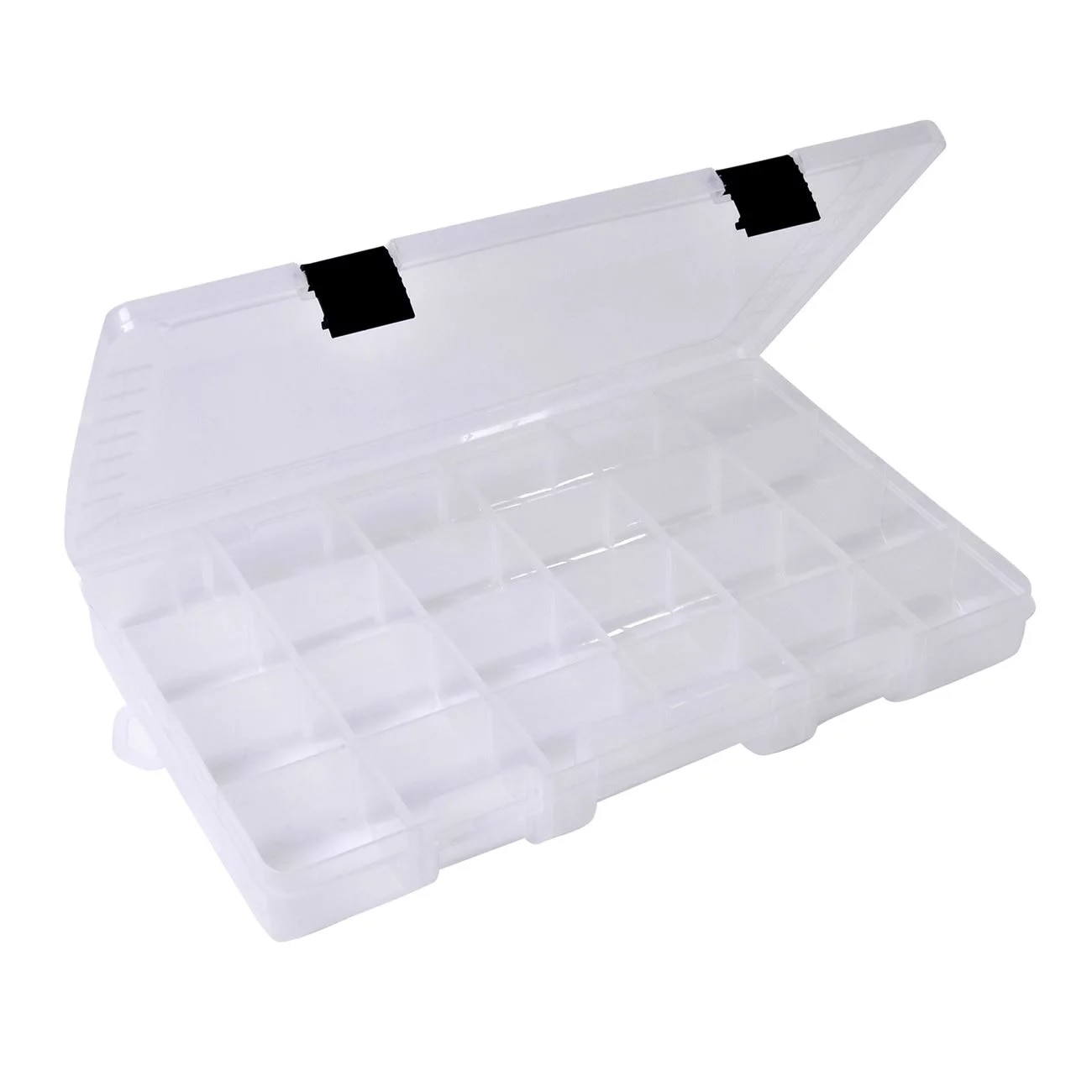 Cutie depozitare, transparenta, 35.5x22, cu mai multe organizatoare