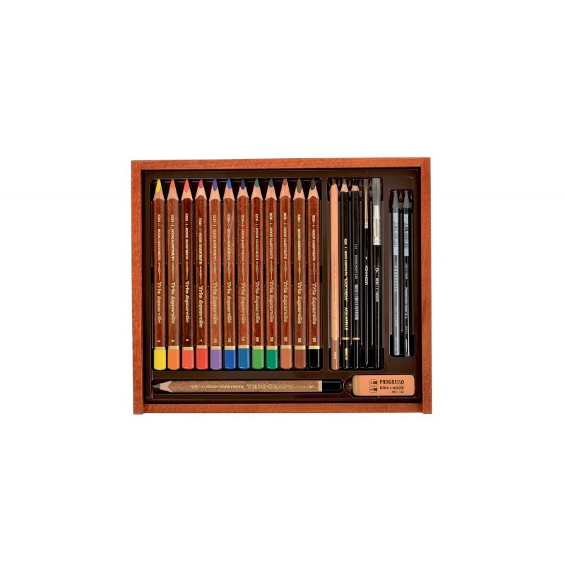 Set arta Koh-I-Noor-TRIO AQUARELL,multicolor