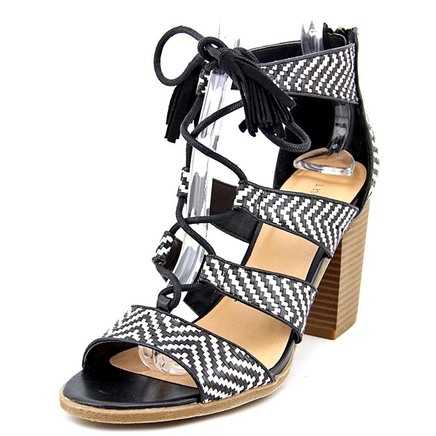 Sandale dama cu toc gros