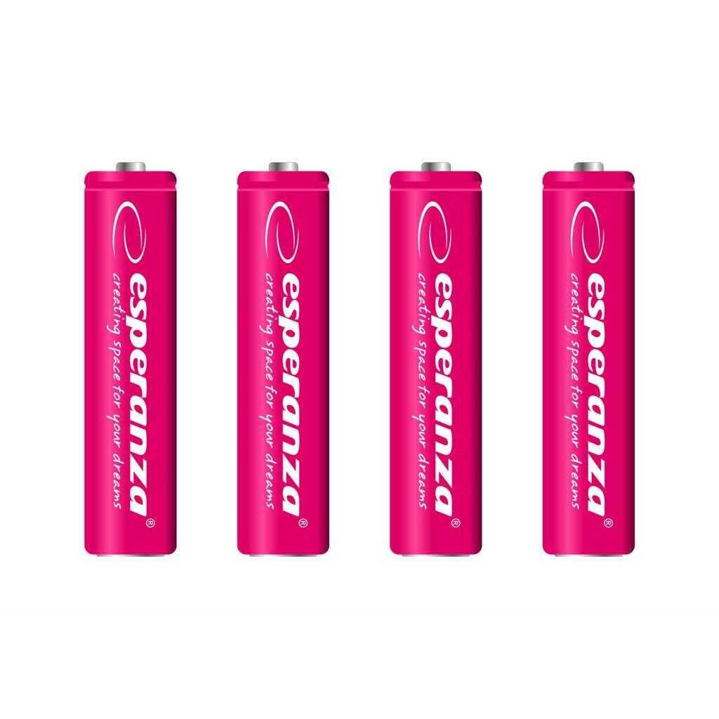 Baterii reincarcabile Ni-MH AAA 1000MAH x4, Esperanza EZA102R