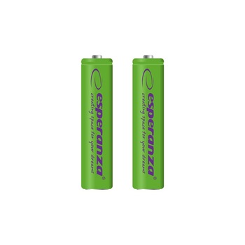 Baterii reincarcabile Ni-MH AAA 1000MAH 2PCS., Esperanza EZA101G Baterii reincarcabile Ni-MH AAA 1000MAH 2PCS., Esperanza EZA101G