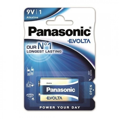 Baterie Ultra Alkalina 9V - Panasonic Evolta