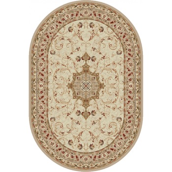 Covor Clasic Lotos 523, Bej / Crem, Oval, 200x400 cm, 1800 gr/mp, 2x4 m. Bej/Crem 200 x 400 Covor Clasic Lotos 523, Bej / Crem, Oval, 200x400 cm, 1800 gr/mp, 2x4 m. Bej/Crem 200 x 400