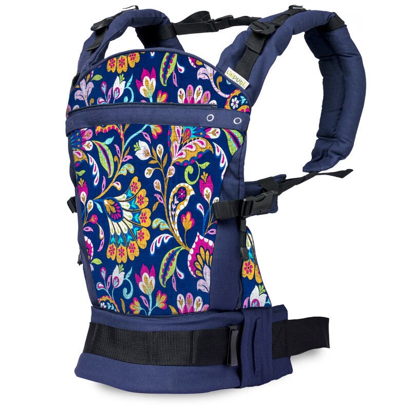 Marsupiu SSC Liliputi Rainbow line, Peacock Bloom, albastru