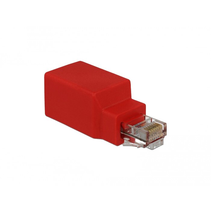 Adaptor RJ45 Crossover M-T, Delock 65025