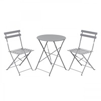 set masa pentru gradina idl corfu cu 2 scaune confectionat din metal model elegant cu design sofisticat ideal pentru a obtine un colt de relaxare in propia curte culoare-gri imagen 14_0_
0