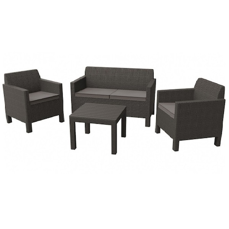 Set Mobilier Gradina Orlando Gri C2 2fm Emag Ro