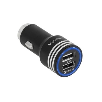 Alimentator Auto Kruger Matz, Quick Charge 3.0, 2 USB, 5V Alimentator Auto Kruger Matz, Quick Charge 3.0, 2 USB, 5V