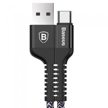 Cablu de date/incarcare Baseus, Confidant Anti-break, USB USB-C, 1 m, Negru Cablu de date/incarcare Baseus, Confidant Anti-break, USB USB-C, 1 m, Negru
