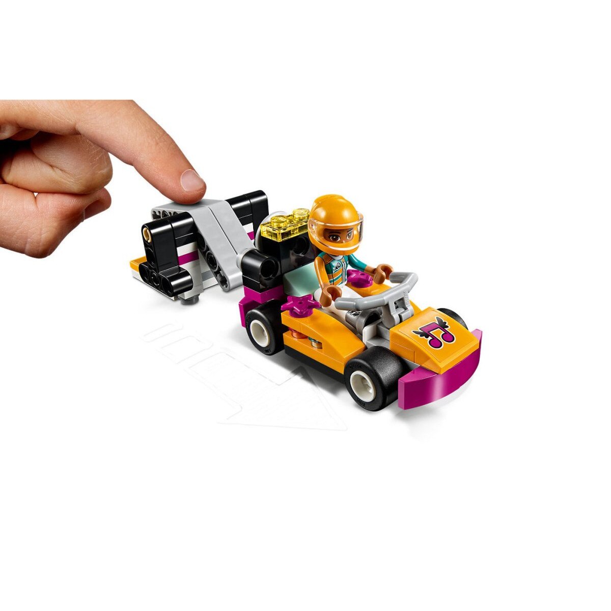 Конструктор тип Лего Bela Friends Заведение за бързо хранене, 350 части ...