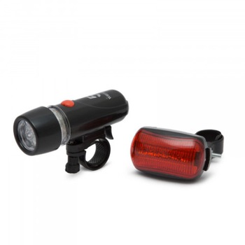 Set lumini fata-spate cu LED Motor Starter, pentru biciclete, 7 moduri de iluminare pe spate, buton de comanda impermeabil din silicon Set lumini fata-spate cu LED Motor Starter, pentru biciclete, 7 moduri de iluminare pe spate, buton de comanda impermeabil din silicon