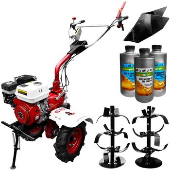 Set motocultor Media Line MS 7500 CF, motor 7CP, model 2019, freza segmentabila 60-90cm, roti cauciuc, rarita fixa + Cadou 1l ulei motor + 2l ulei transmisie AgroPro Set motocultor Media Line MS 7500 CF, motor 7CP, model 2019, freza segmentabila 60-90cm, roti cauciuc, rarita fixa + Cadou 1l ulei motor + 2l ulei transmisie AgroPro