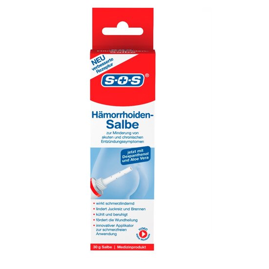 Unguent pentru hemoroizi SOS 30 g