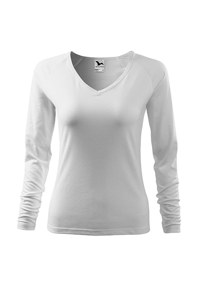 Bluza Malfini Elegance dama, Alb
