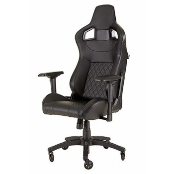 Scaun Corsair Gaming T1 RACE 2018, High Back Desk & Office Chair, Negru Scaun Corsair Gaming T1 RACE 2018, High Back Desk & Office Chair, Negru