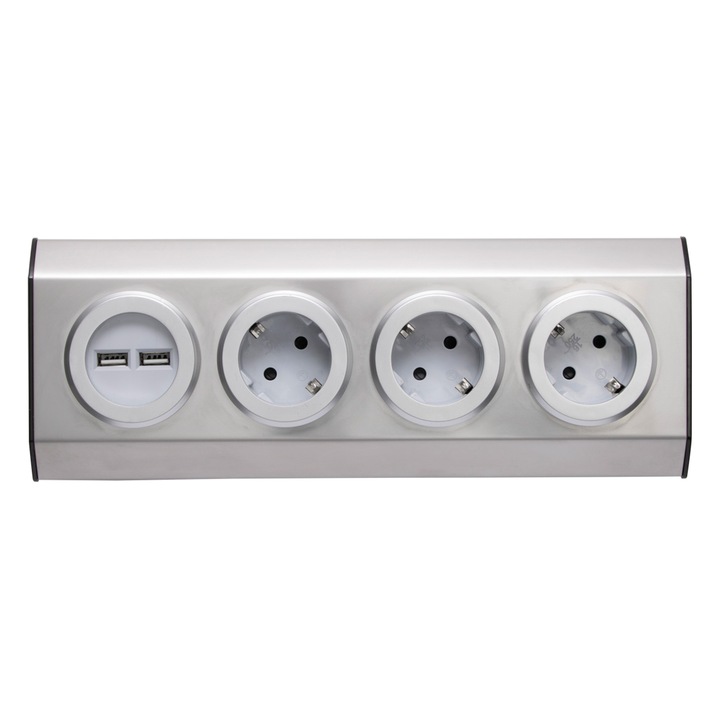 Home KNV 03/USB Szerelhető konyhai elosztó USB aljzatokkal