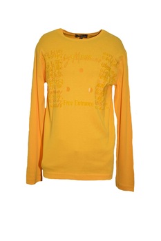 Pulover barbatesc de zi cu maneca lunga, D&J Exclusive, Galben, M Pulover barbatesc de zi cu maneca lunga, D&J Exclusive, Galben, M