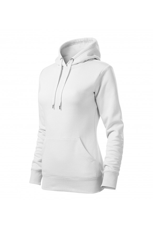 Hanorac dama cu gluga, 414-1, Alb