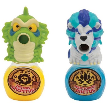 Set Giochi Preziosi 2 Figurine Gloopers Tritonis Crepitus si Manticorae Ructus cu Slime Set Giochi Preziosi 2 Figurine Gloopers Tritonis Crepitus si Manticorae Ructus cu Slime