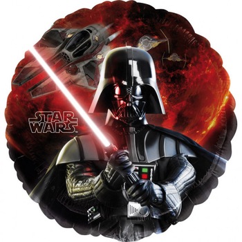 Balon folie Star Wars 43cm Balon folie Star Wars 43cm