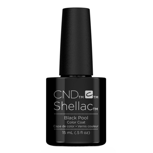 CND SHELLAC JUMBO BLACK POOL 15ML