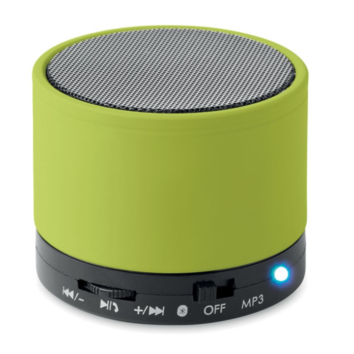 Bluetooth високоговорител 2.1 лайм зелен