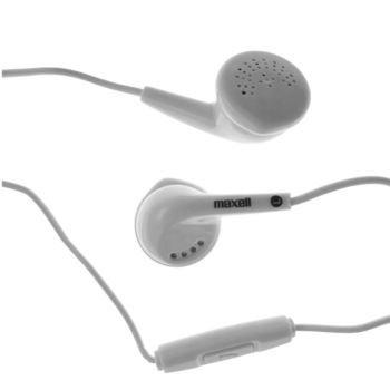 Casti audio in-ear Maxell Pure Buds cu microfon ,albe Casti audio in-ear Maxell Pure Buds cu microfon ,albe