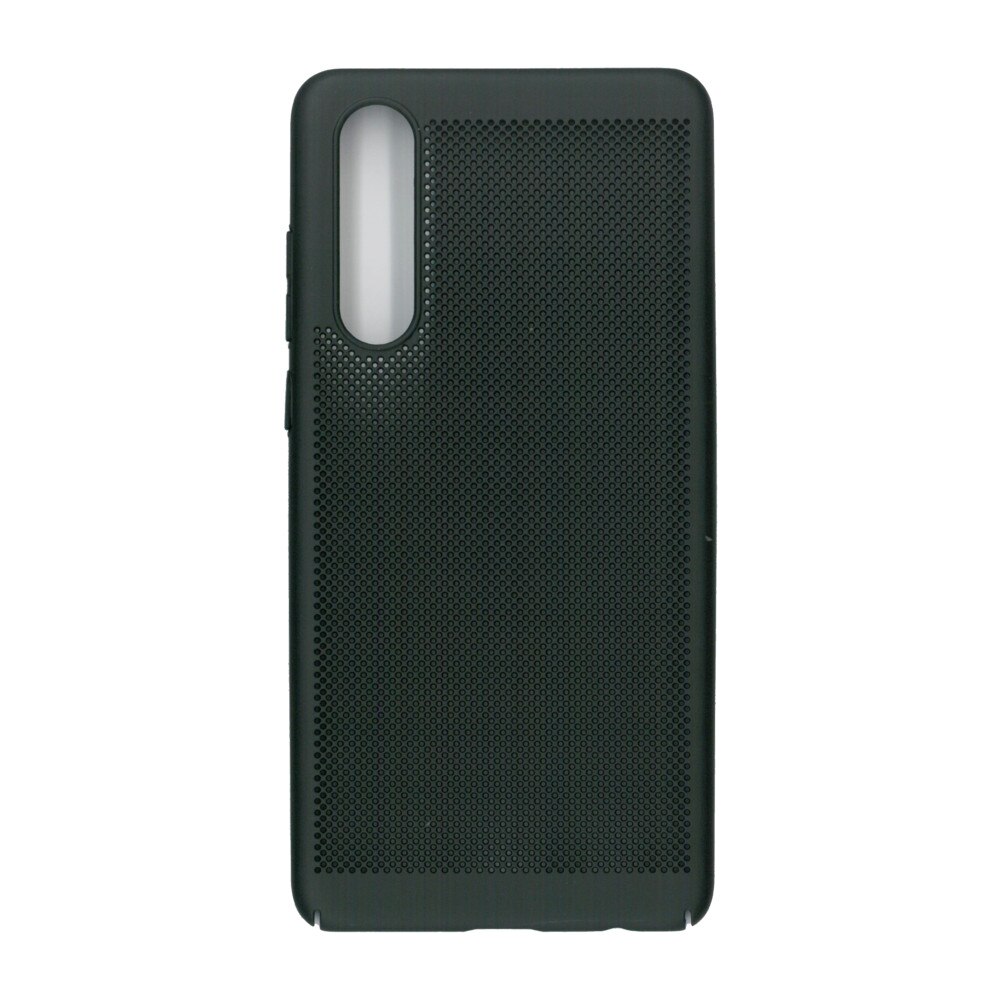 Husa spate cu perforatii pentru Huawei P30 - EuroCELL Air Case, Negru
