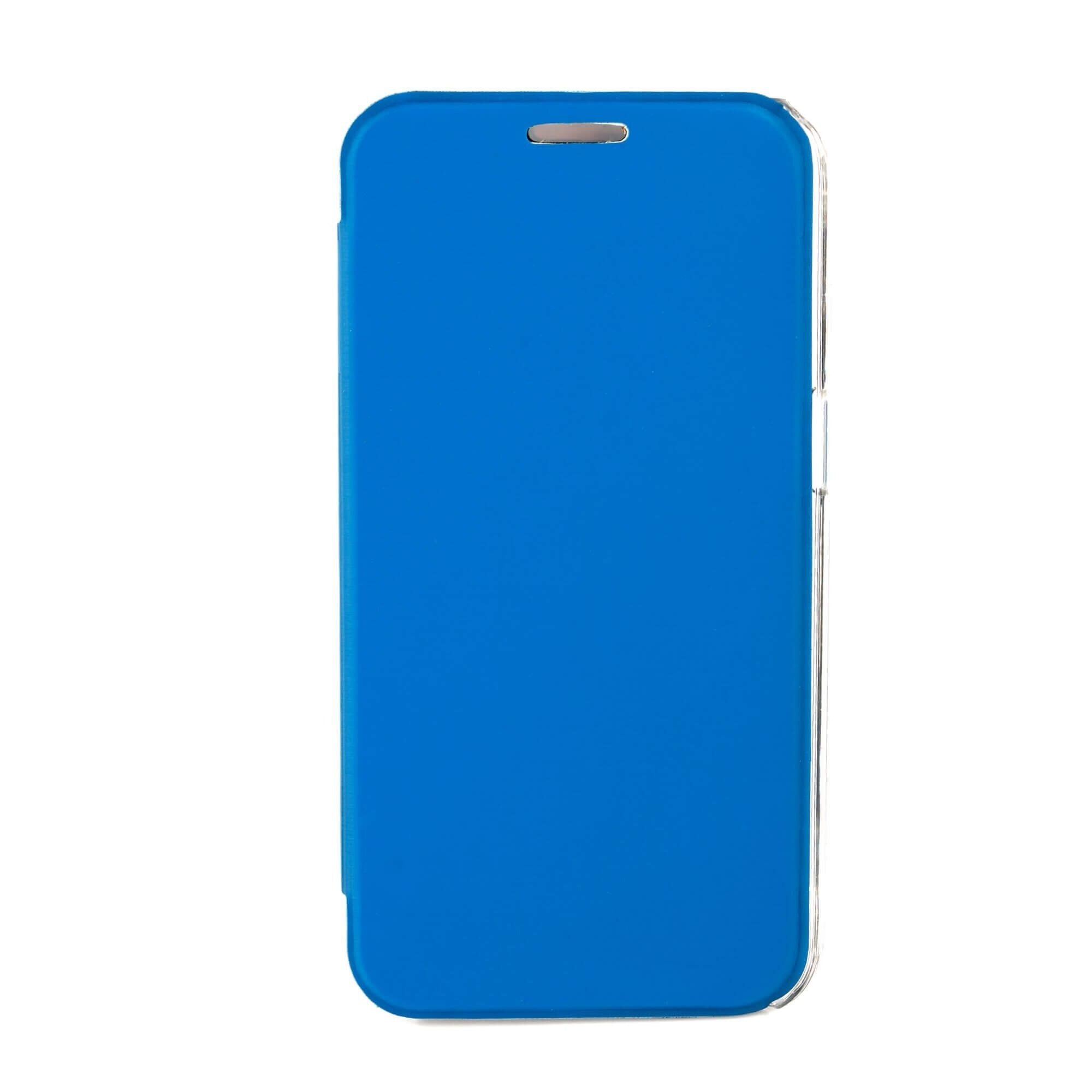 Husa Flip Cover pentru Samsung Galaxy S7, Hama Clear Booklet, Albastru