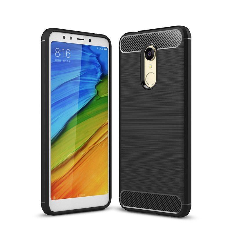 Carcasa TECH-PROTECT TPUCARBON Xiaomi Redmi 5 Plus Black