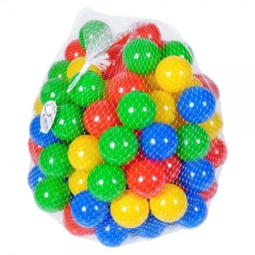 Set 100 bile 6 cm colorate, Pilsan