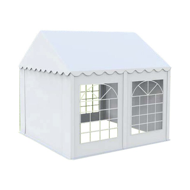 Cort evenimente 4x4m, Economy, alb