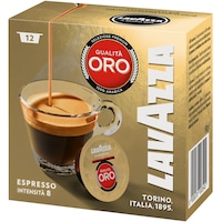 Cafea capsule Lavazza A Modo Mio Qualita Oro, 12 Cafea capsule, 90 gr.