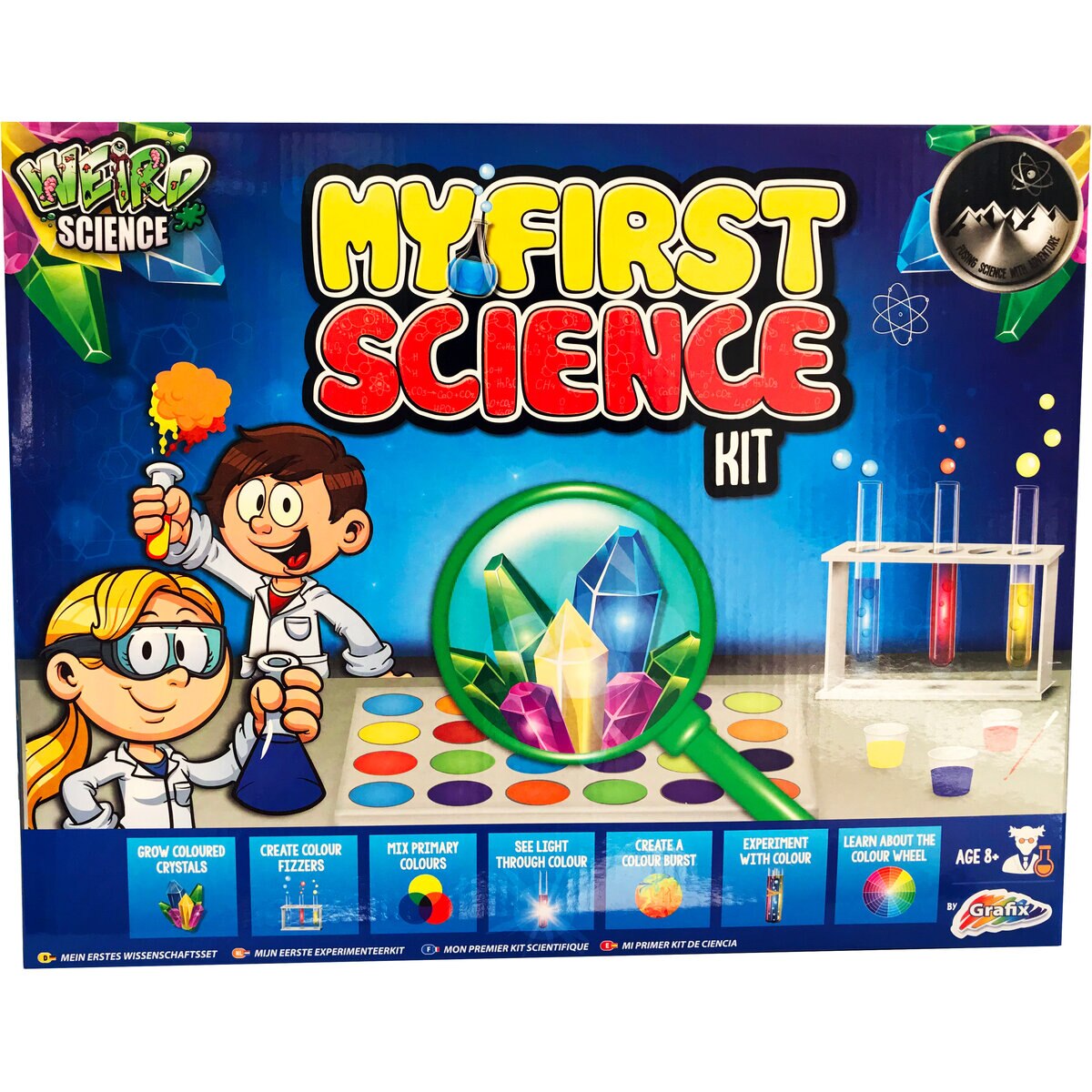 Primul meu set de stiinta Grafix, 8 ani+